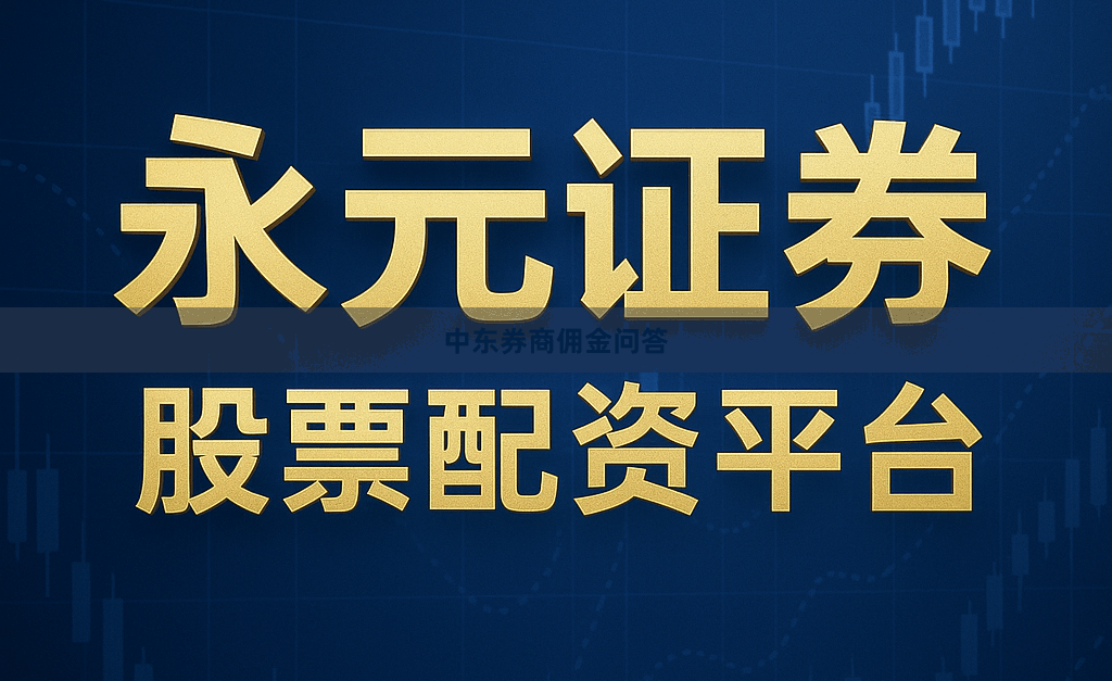 中东券商佣金问答